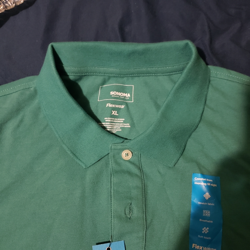 MENS TURQUOISE POLO